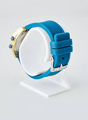 Montre fermeture fermoir mousqueton bleu IAM homme