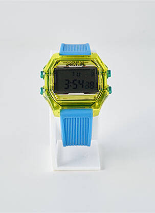 Montre fermeture fermoir mousqueton bleu IAM homme