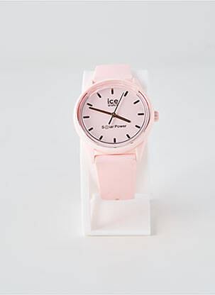 Montre fermeture fermoir mousqueton rose ICE WATCH femme