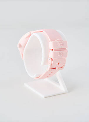 Montre fermeture fermoir mousqueton rose ICE WATCH femme