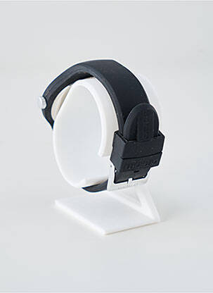 Montre fermeture fermoir mousqueton noir AM:PM homme