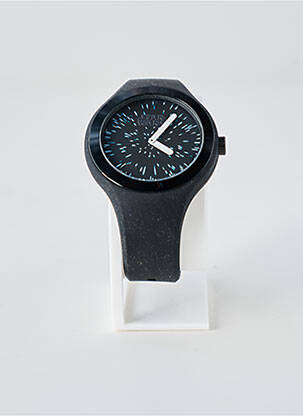 Montre fermeture fermoir mousqueton noir AM:PM homme