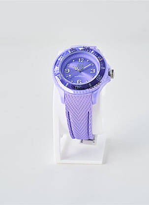 Montre fermeture fermoir mousqueton violet ICE WATCH femme