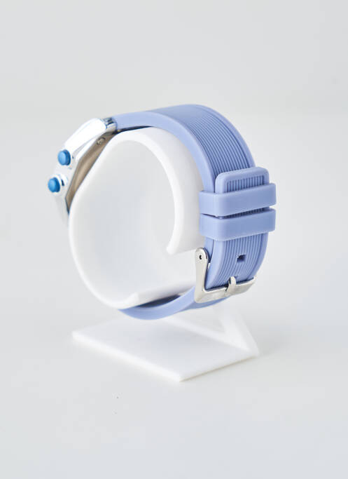 Montre fermeture fermoir mousqueton bleu IAM homme
