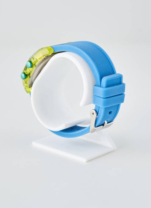 Montre fermeture fermoir mousqueton bleu IAM homme