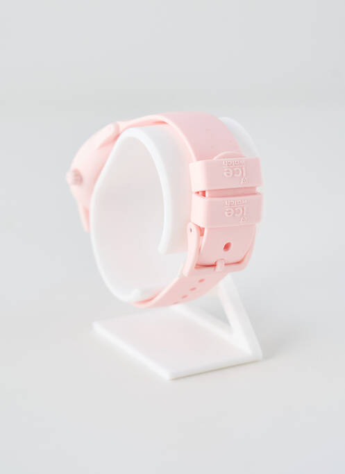 Montre fermeture fermoir mousqueton rose ICE WATCH femme
