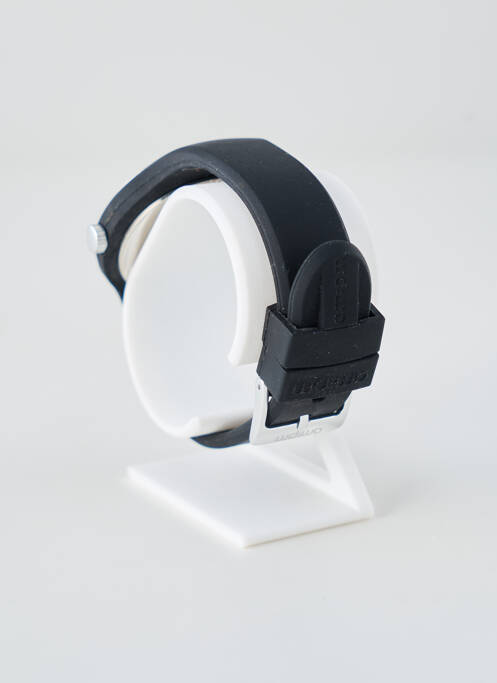 Montre fermeture fermoir mousqueton noir AM:PM homme