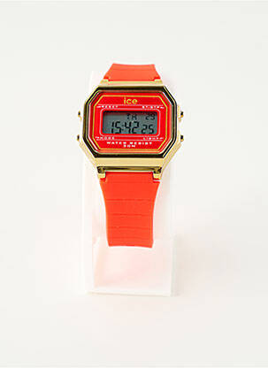 Montre fermeture fermoir mousqueton rouge ICE WATCH femme