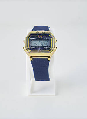 Montre fermeture fermoir mousqueton bleu fonce ICE WATCH femme