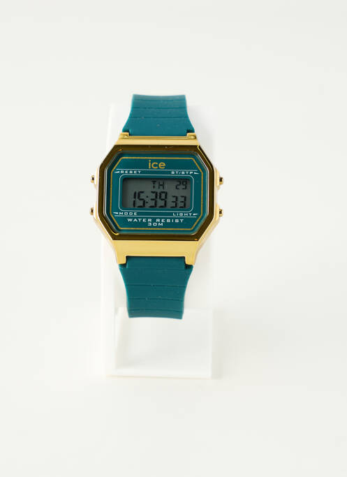 Montre fermeture fermoir mousqueton vert ICE WATCH femme