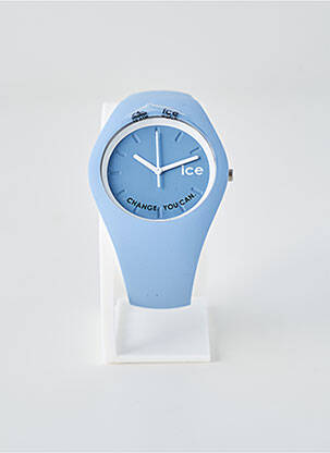 Montre fermeture fermoir mousqueton bleu ICE WATCH femme