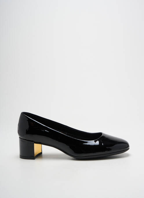 Escarpins matière lisse talon de 4 à 6cm noir THE FLEXX femme