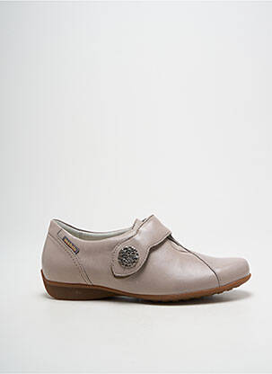 Chaussures de confort tissage satiné talon plat jusqu'à 3cm beige MOBILS femme
