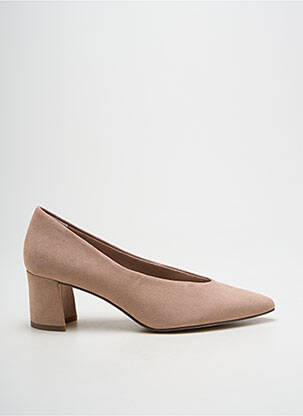 Escarpins talon bottier talon de 4 à 6cm beige MARCO TOZZI femme