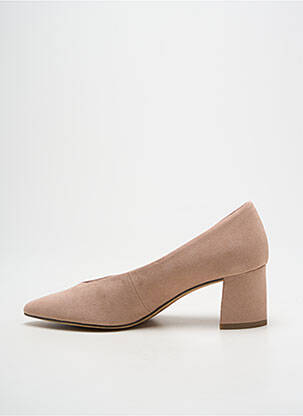 Escarpins talon bottier talon de 4 à 6cm beige MARCO TOZZI femme