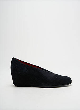 Escarpins nubuck talon de 4 à 6cm noir XAVIER femme