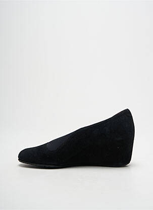 Escarpins nubuck talon de 4 à 6cm noir XAVIER femme