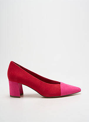 Escarpins talon bottier talon de 4 à 6cm rouge MARCO TOZZI femme