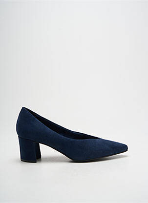 Escarpins talon bottier talon de 4 à 6cm bleu MARCO TOZZI femme