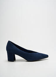 Escarpins talon bottier talon de 4 à 6cm bleu MARCO TOZZI femme