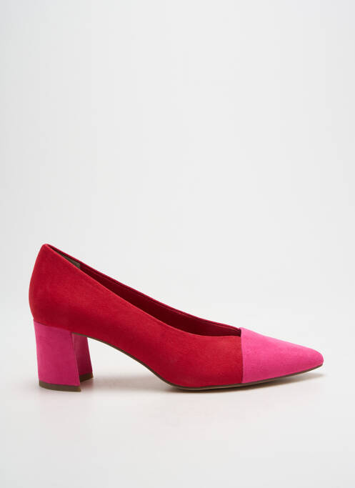 Escarpins talon bottier talon de 4 à 6cm rouge MARCO TOZZI femme
