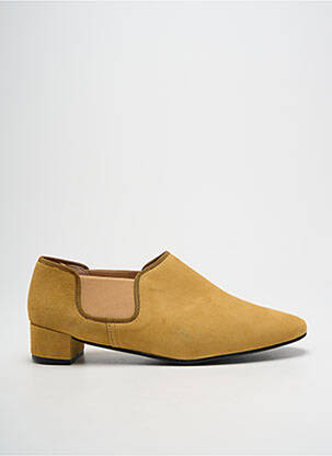 Bottines/boots nubuck talon plat jusqu'à 3cm jaune BISUE BALLERINAS femme
