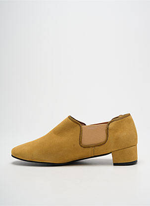 Bottines/boots nubuck talon plat jusqu'à 3cm jaune BISUE BALLERINAS femme