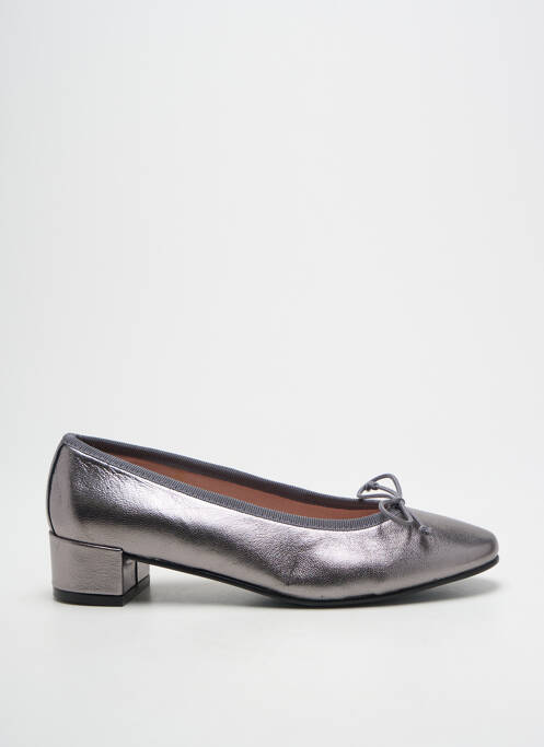 Ballerines argent BISUE BALLERINAS femme