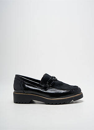 Mocassins effet froissé talon plat jusqu'à 3cm noir HIRICA femme