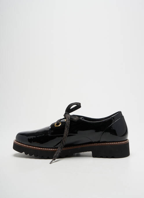 Derbies matière lisse talon plat jusqu'à 3cm noir MEPHISTO femme