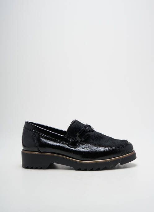 Mocassins effet froissé talon plat jusqu'à 3cm noir HIRICA femme