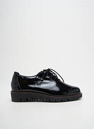 Derbies effet froissé talon plat jusqu'à 3cm noir HIRICA femme