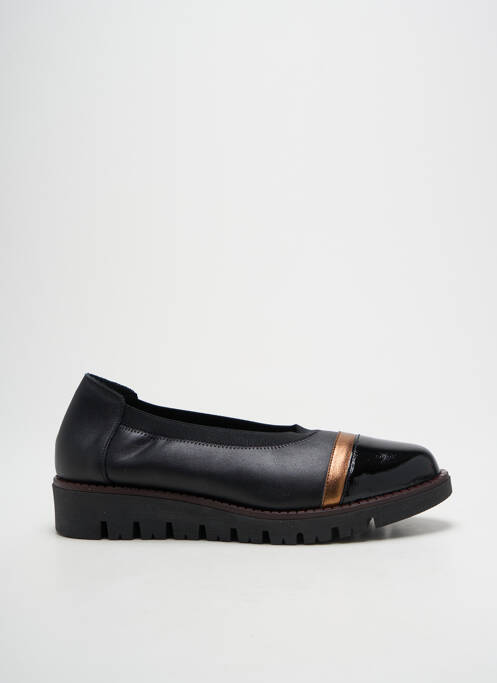 Ballerines semelle amovible talon plat jusqu'à 3cm noir HIRICA femme