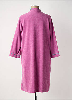 Robe de chambre fermeture boutonnée sur le devant violet PRIVILEGE femme