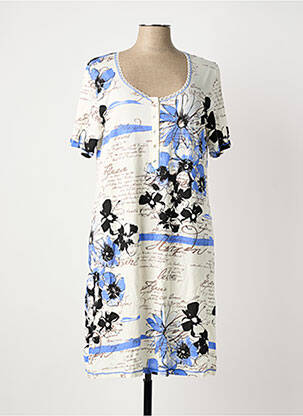 Chemise de nuit beige MASSANA femme