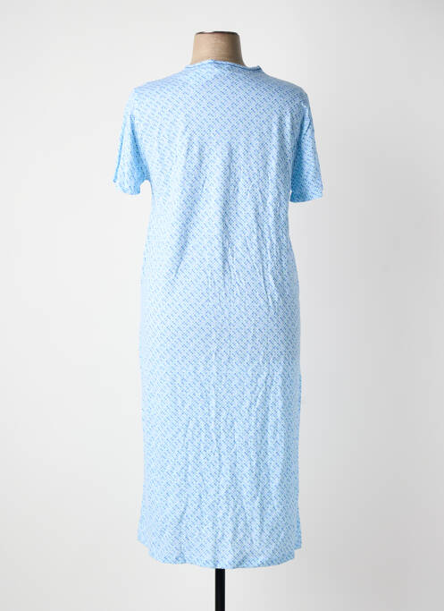 Chemise de nuit imprimé pois bleu ARY & BELLE femme