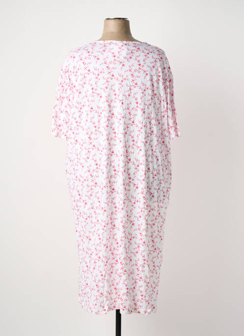 Chemise de nuit imprimé fantaisie blanc PRIVILEGE femme