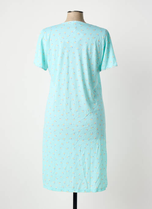 Chemise de nuit bleu MASSANA femme