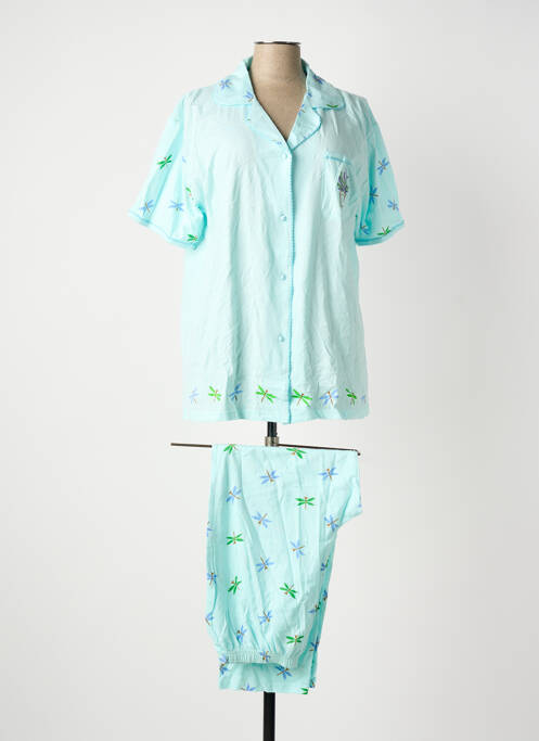 Pyjama bleu ÉLIANE femme