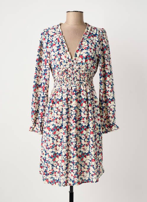 Robe mi-longue bleu IN APRIL 1986 femme