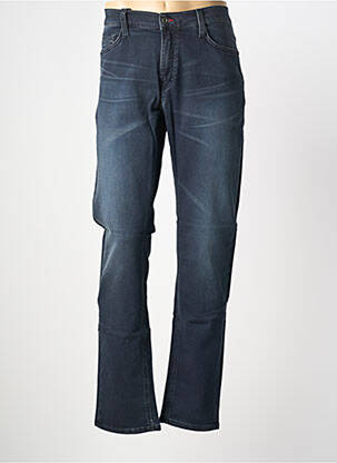 Jeans coupe droite stretch taille normale bleu MUSTANG homme