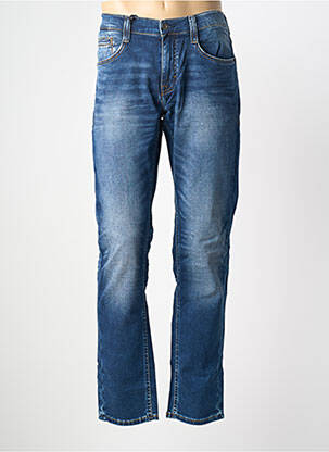 Jeans coupe droite stretch taille normale bleu MUSTANG homme
