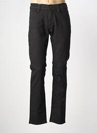 Pantalon droit stretch taille normale noir MUSTANG homme