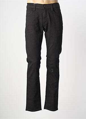 Pantalon droit stretch taille normale noir MUSTANG homme
