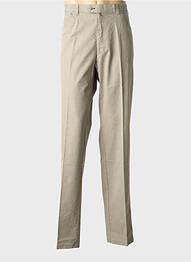 Pantalon droit stretch taille normale beige BRÜHL homme