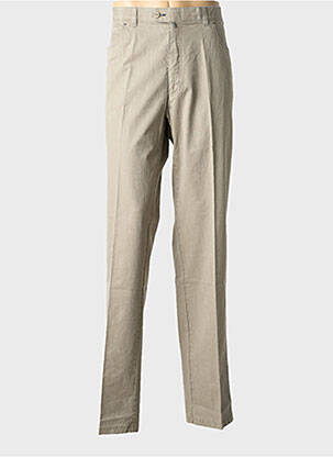 Pantalon droit stretch taille normale beige BRÜHL homme