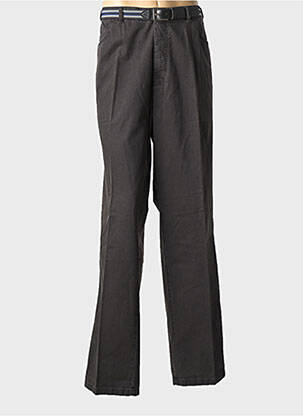 Pantalon droit stretch taille normale gris BRÜHL homme