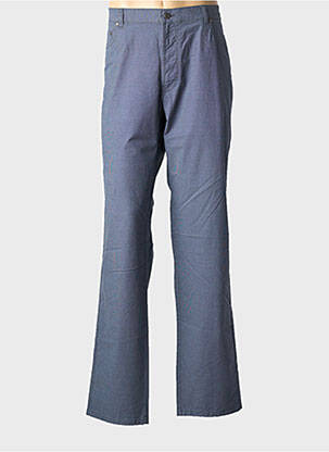 Pantalon droit stretch taille normale bleu BRÜHL homme