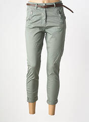 Pantalon 7/8 vert LACOMY femme seconde vue