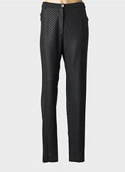 Pantalon droit noir GRIFFON femme seconde vue